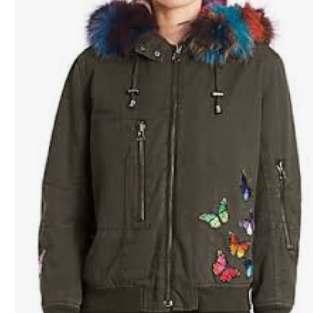 Jocelyn J*Military Butterfly Bomber Jacket